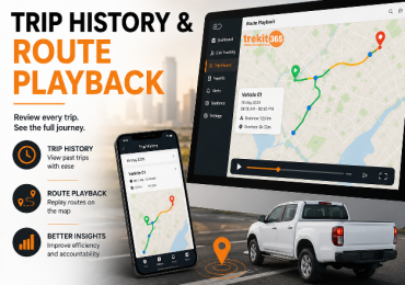 Trip History & Route Playback
